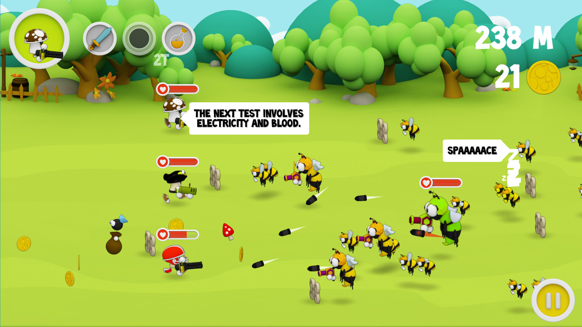 Wacky Spores: The Chase