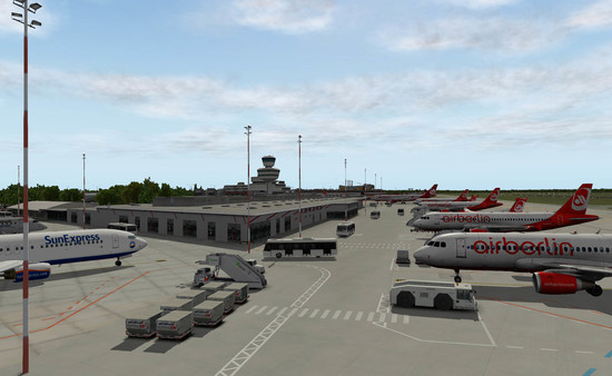 X-Plane 11 - Add-on: Aerosoft - Airport Berlin-Tegel — скриншот 7