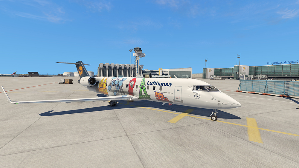 X-Plane 11 - Add-on: Aerosoft - CRJ 200 Featured Screenshot #1