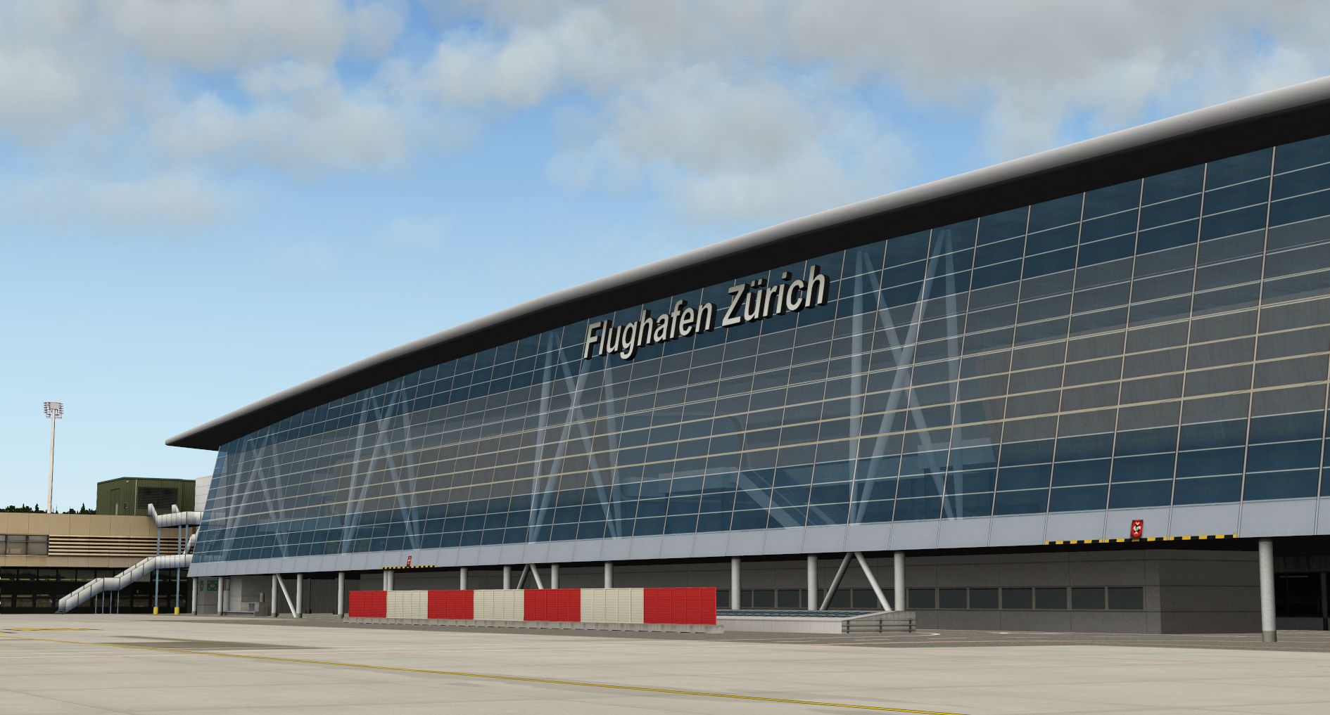 X-Plane 11 - Add-on: Aerosoft - Airport Zurich V2