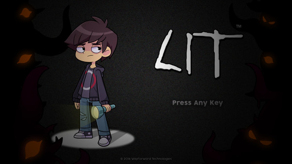 Screenshot of LIT gameplay showing in-action mechanics