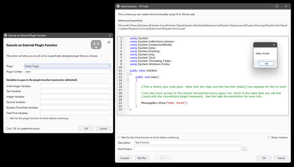 VoiceAttack Screenshot