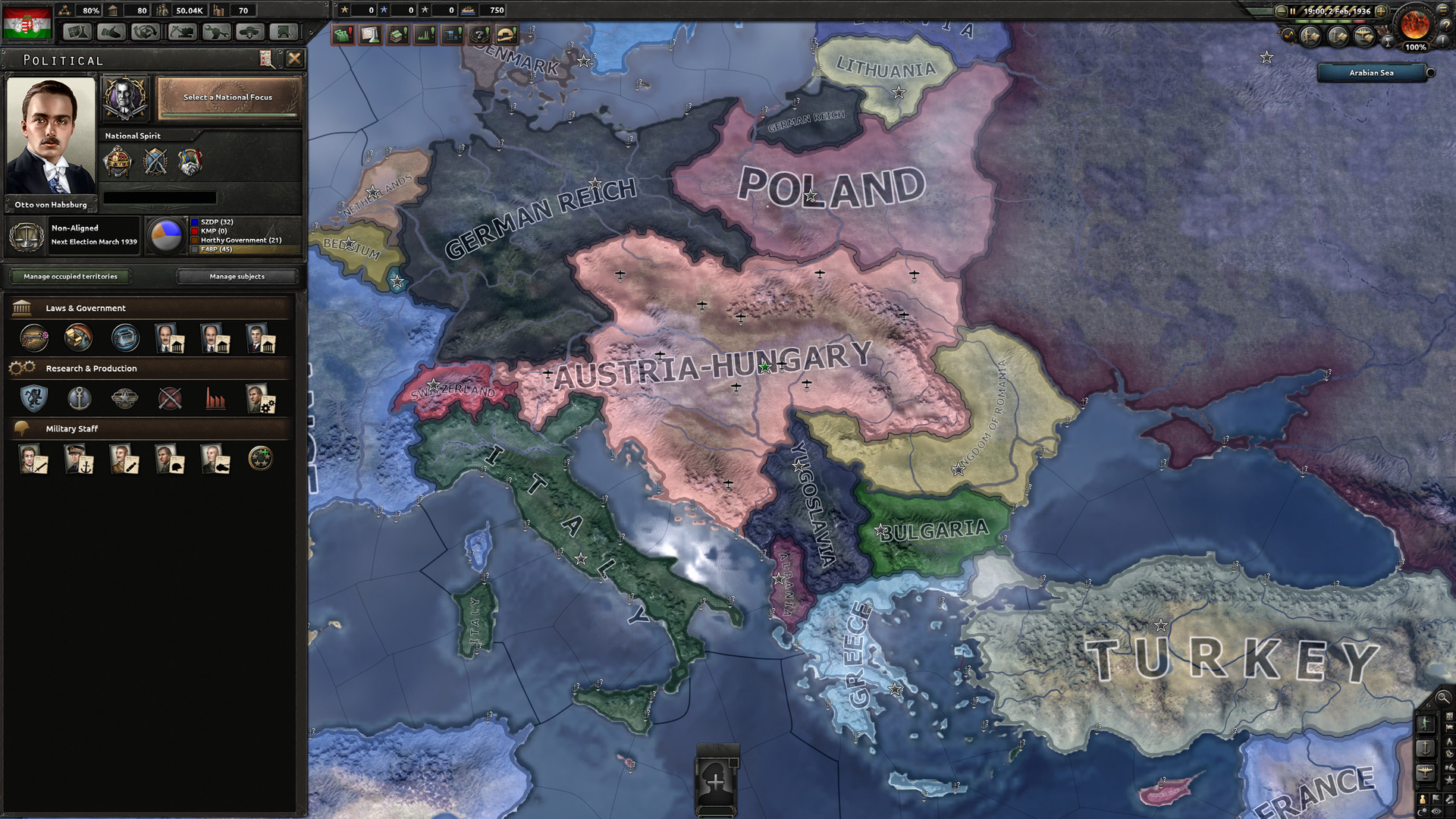 Expansion - Hearts of Iron IV: Death or Dishonor Featured Screenshot #1