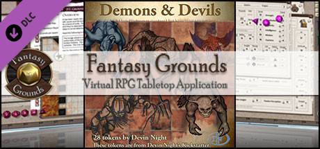 Fantasy Grounds - Demons and Devils (Token Pack) banner image