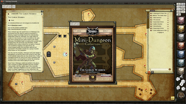 Fantasy Grounds - Mini-Dungeon #019: The Goblin Warren (PFRPG)