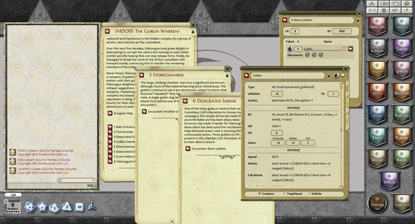 Fantasy Grounds - Mini-Dungeon #019: The Goblin Warren (PFRPG)