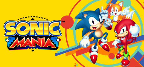 Steam header art for Sonic Mania