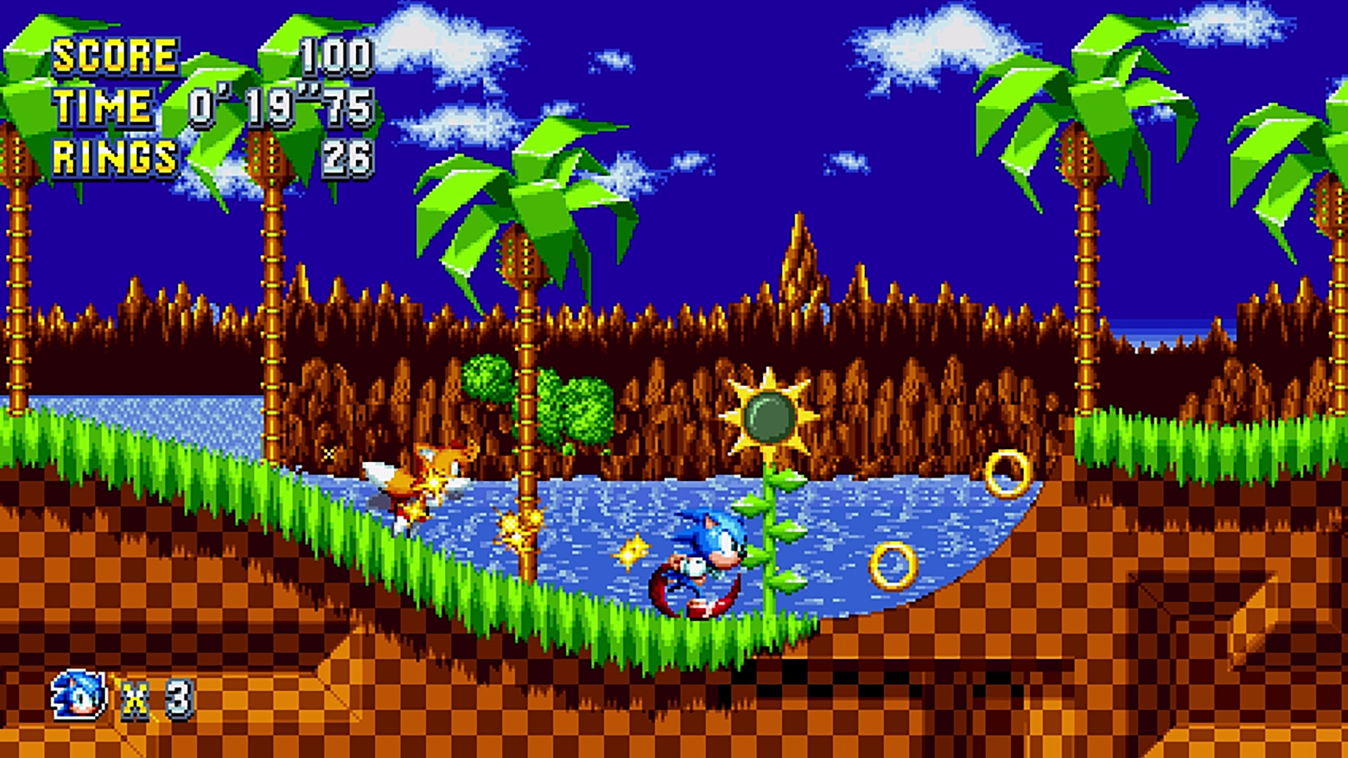 Sonic Mania - Imagem de Fundo do Jogo