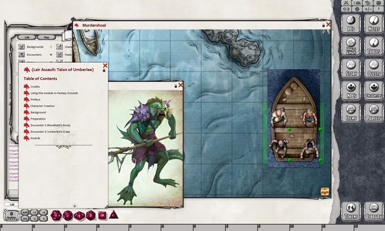Fantasy Grounds - D&D Lair Assault: Talon of Umberlee