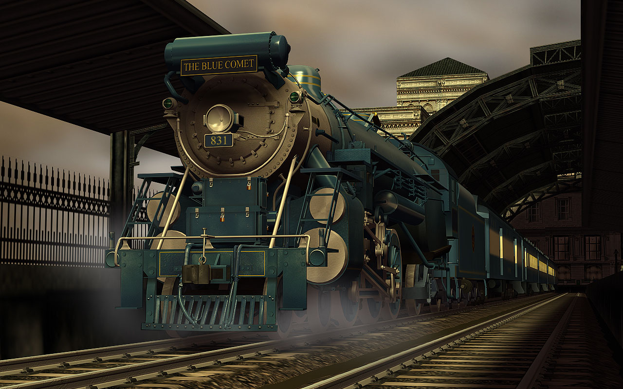 Trainz 2019 DLC: Blue Comet Featured Screenshot #1