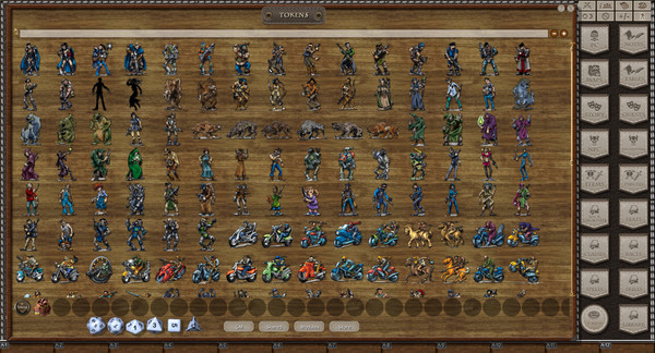 Fantasy Grounds - Hell on Earth Reloaded Figure Flats - Starter (Token Pack)