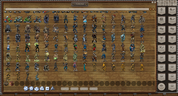 Fantasy Grounds - Hell on Earth Reloaded Figure Flats - Starter (Token Pack)