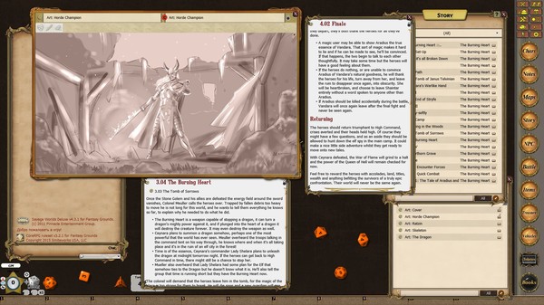 Fantasy Grounds - Shaintar: The Burning Heart (Savage Worlds)