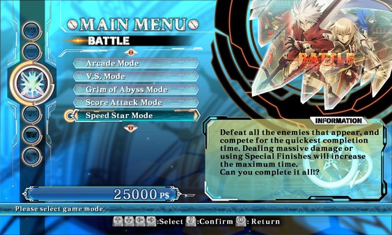 Screenshot BlazBlue Centralfiction 2