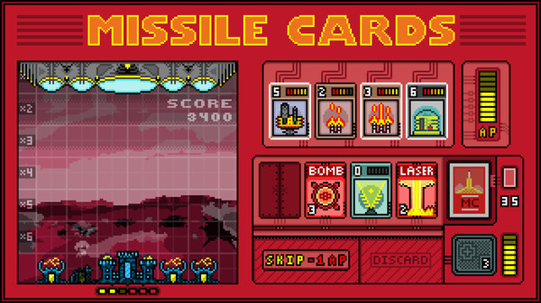 Screenshot z Missile Cards Screenshot z Missile Cards