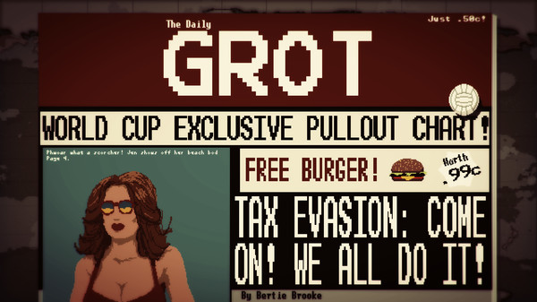 Screenshot z MEGALOMANIAC