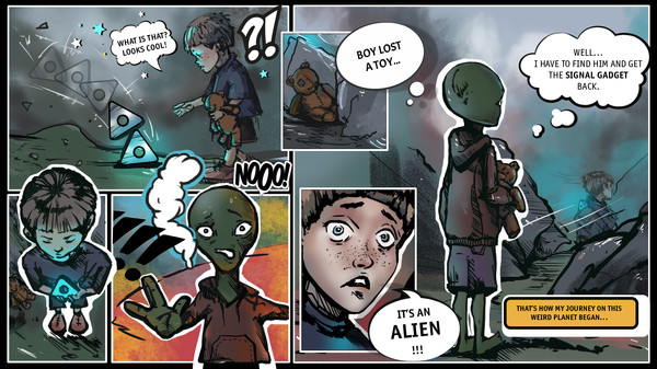 Screenshot z EZRA: The Stranger Screenshot z EZRA: The Stranger