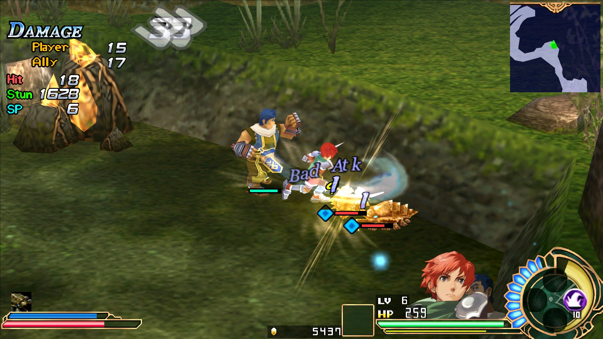 screenshot of Ys SEVEN 4