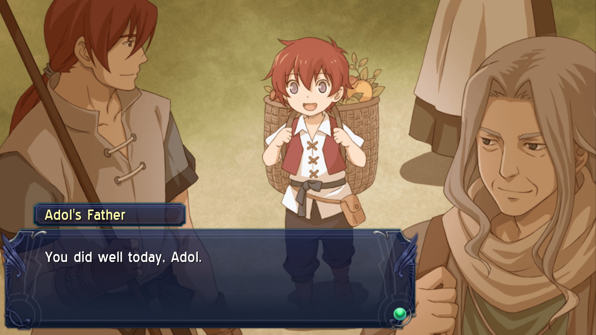 screenshot of Ys: Memories of Celceta 1