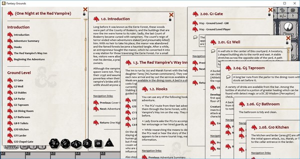 Fantasy Grounds - One Night at the Red Vampire (5E)