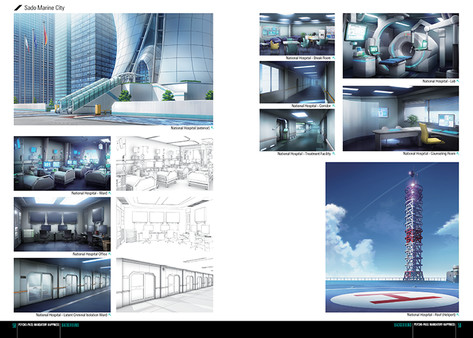 PSYCHO-PASS: Mandatory Happiness - Digital Art Book