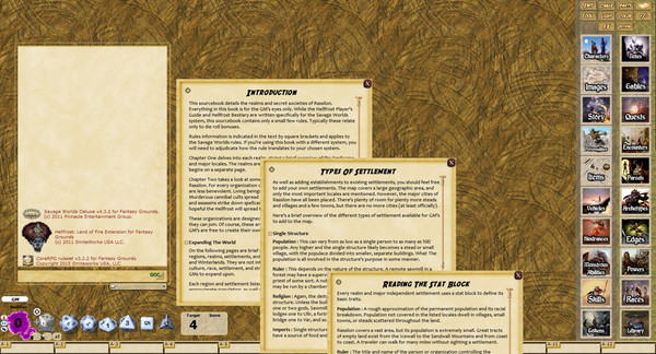 Fantasy Grounds - Hellfrost Gazetteer (Savage Worlds)