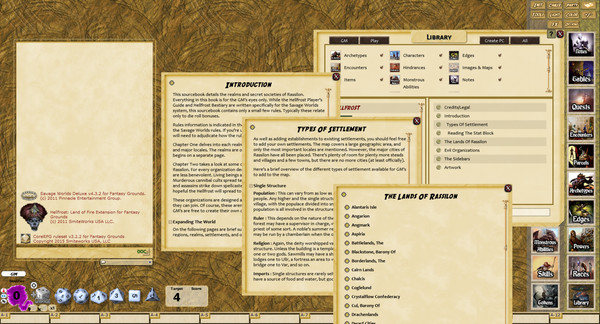 Fantasy Grounds - Hellfrost Gazetteer (Savage Worlds)