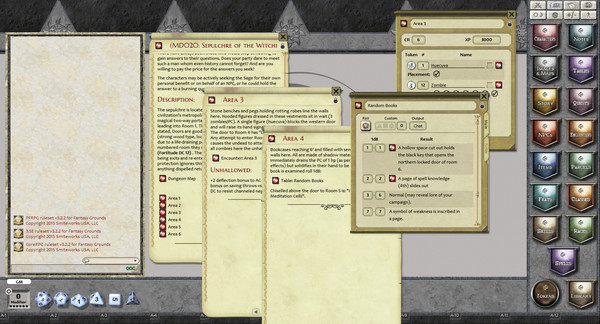 Fantasy Grounds - Mini-Dungeon #020: Sepulchre of the Witching Hour's Sage (PFRPG)
