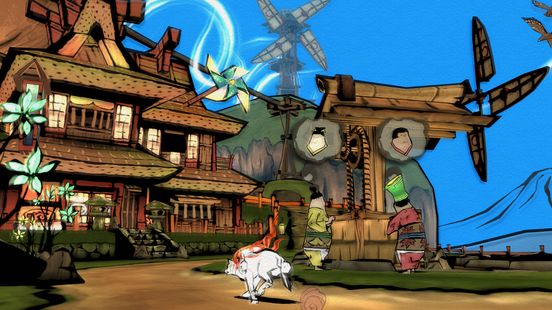 screenshot of Okami HD 4