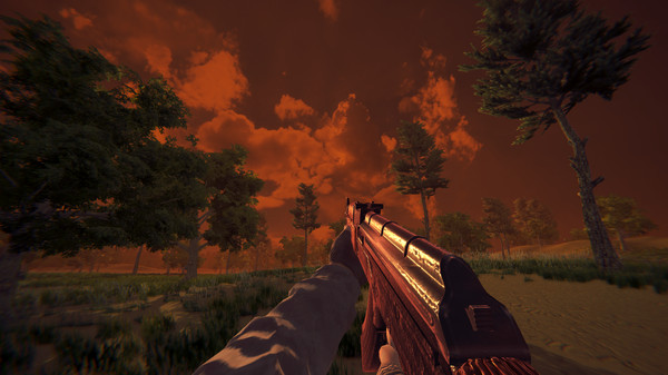 Screenshot z ESCAPE FROM VOYNA: Dead Forest