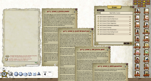 Fantasy Grounds - Daring Tales of the Space Lanes #2 - Bad Debts (Savage Worlds)