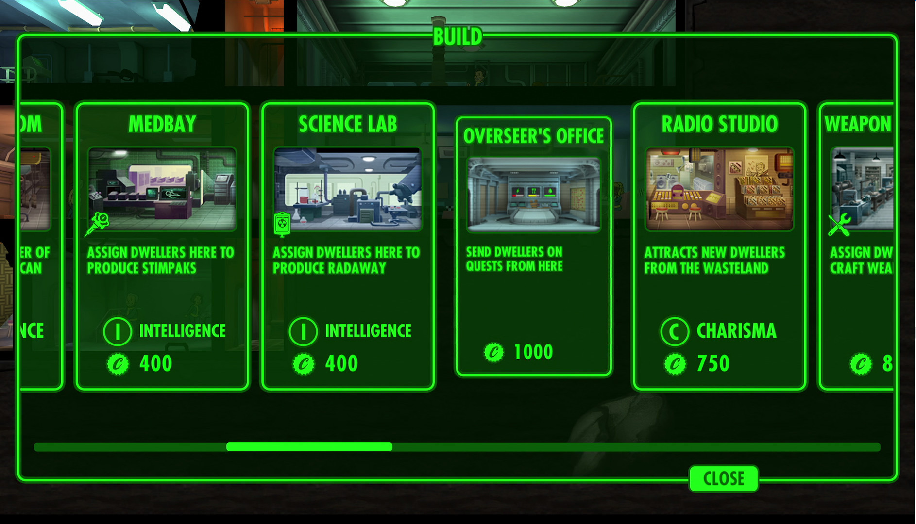 screenshot of Fallout Shelter 5