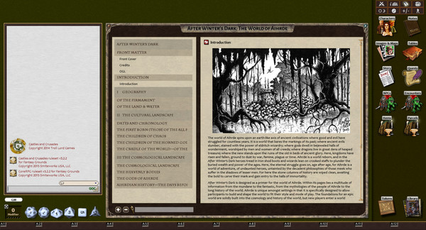 Fantasy Grounds - CS1 After Winter's Dark: Aihrde Setting (Castles & Crusades)