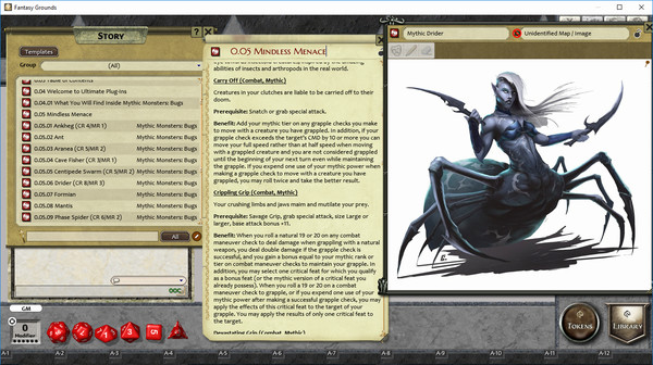 Fantasy Grounds - Mythic Monsters #26: Bugs (PFRPG)