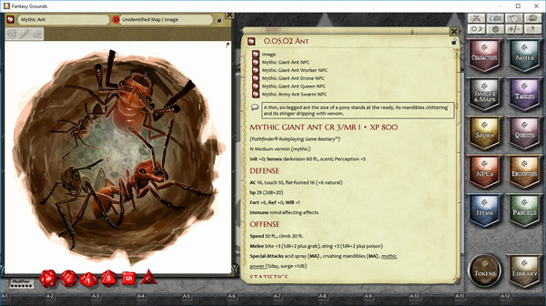 Fantasy Grounds - Mythic Monsters #26: Bugs (PFRPG)