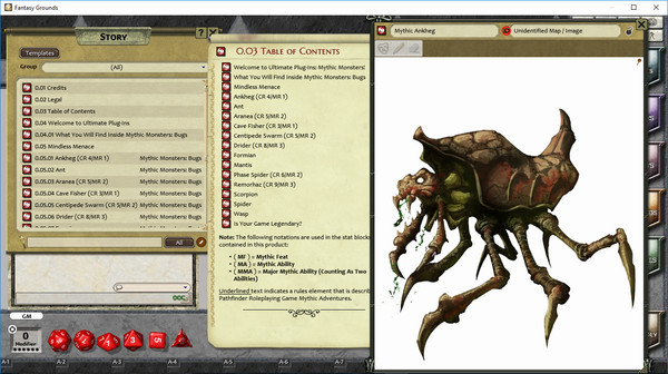 Fantasy Grounds - Mythic Monsters #26: Bugs (PFRPG)