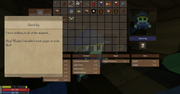 Screenshot z Myrne: The Quest Screenshot z Myrne: The Quest