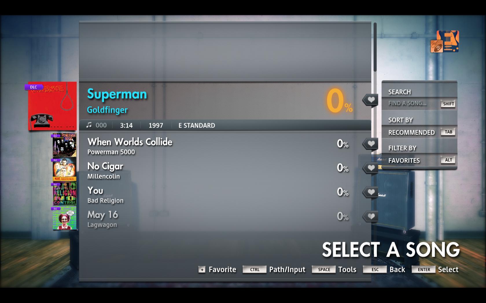 Rocksmith® 2014 Edition – Remastered – Goldfinger - “Superman” Featured Screenshot #1