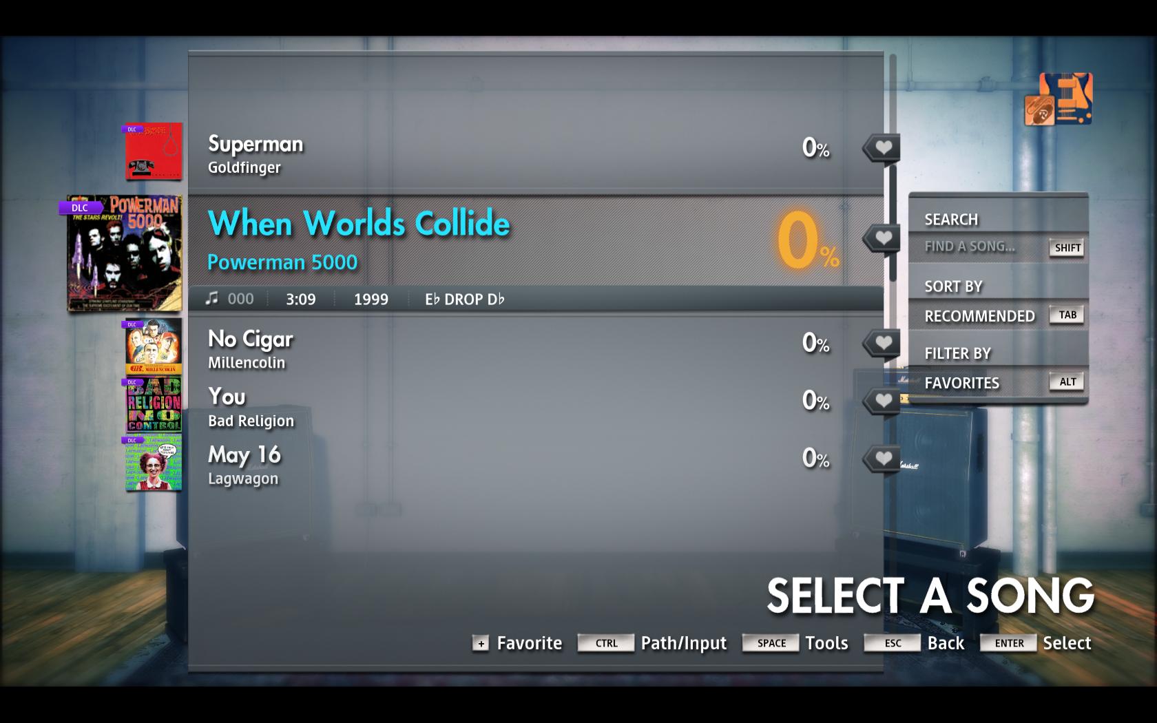 Rocksmith® 2014 Edition – Remastered – Powerman 5000 - “When Worlds Collide” Featured Screenshot #1