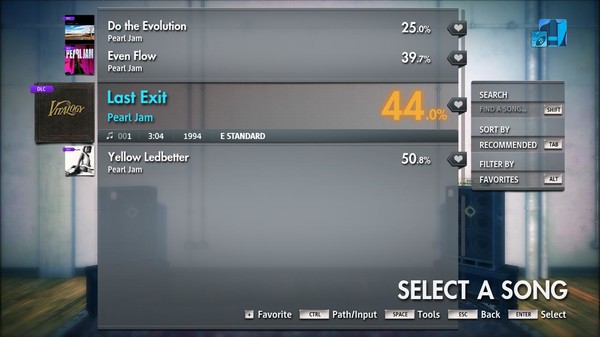 Rocksmith® 2014 Edition – Remastered – Pearl Jam - “Last Exit”