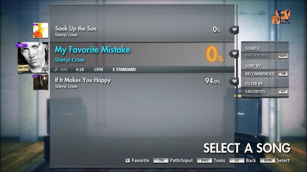 Rocksmith® 2014 Edition – Remastered – Sheryl Crow - “My Favorite Mistake”