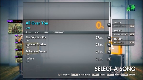 Rocksmith® 2014 Edition – Remastered – Live - “All Over You”