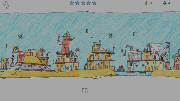 Screenshot z Paper Quest