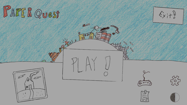 Screenshot z Paper Quest