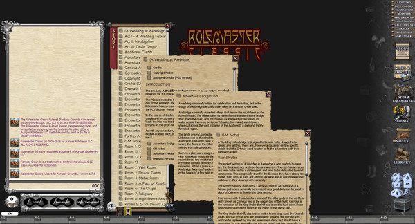 Fantasy Grounds - A Wedding at Axebridge (RMC)