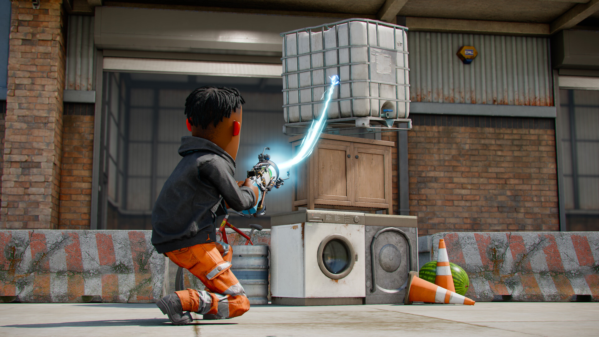 s&box gameplay showing user-created content in the Source 2 engine