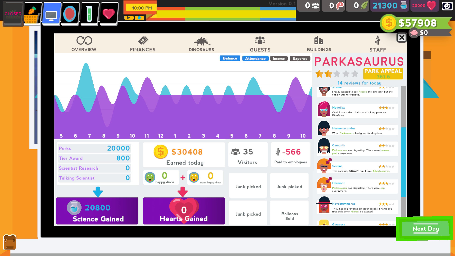 Parkasaurus screenshot #5