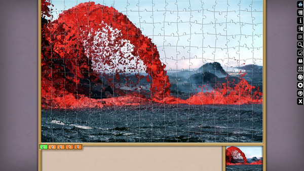 Jigsaw Puzzle Pack - Pixel Puzzles Ultimate: Volcanoes