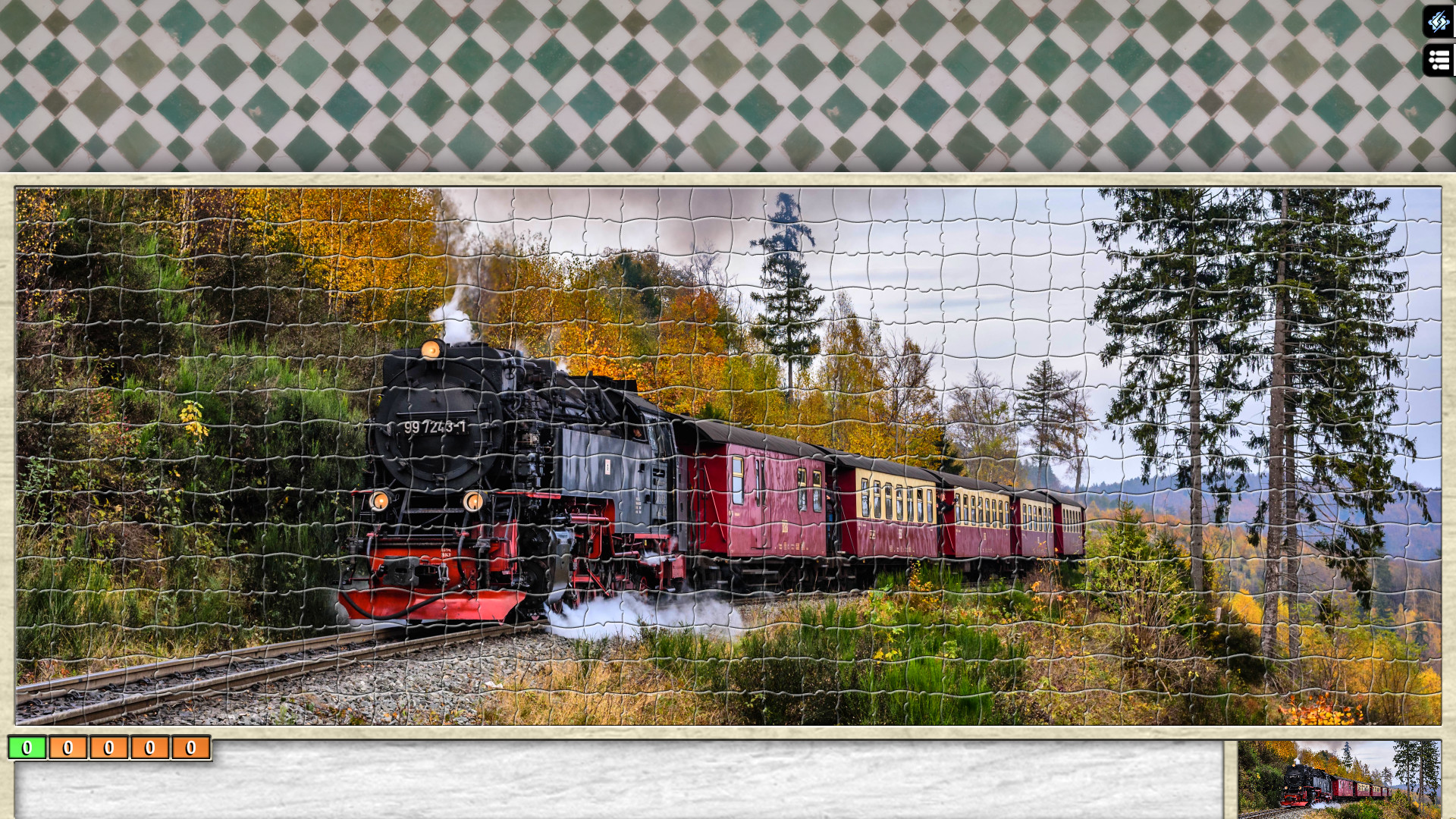 Jigsaw Puzzle Pack - Pixel Puzzles Ultimate: Trains Featured Screenshot #1