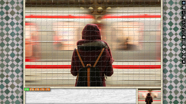 Jigsaw Puzzle Pack - Pixel Puzzles Ultimate: Trains